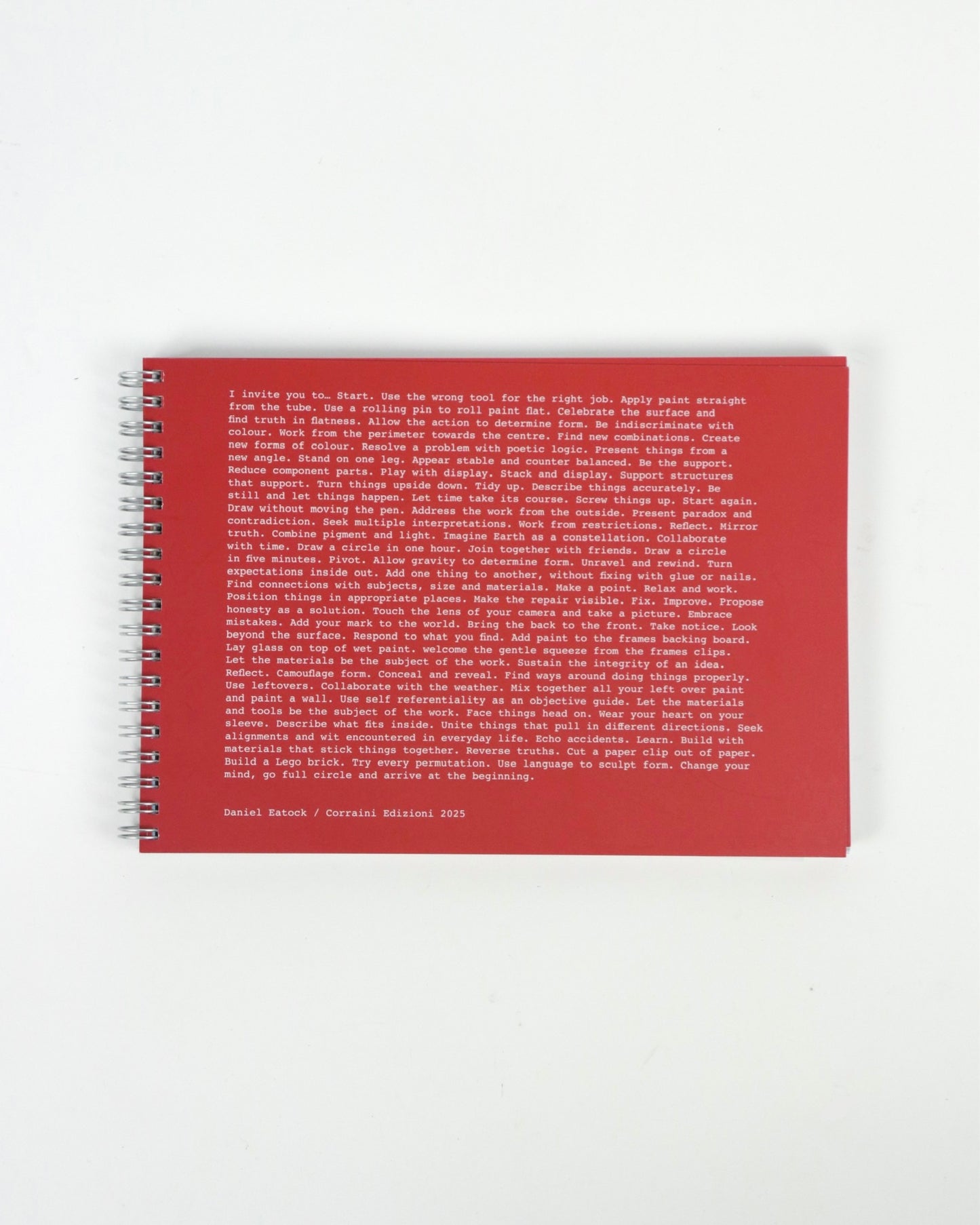 Daniel Eatock-I Invite you to…