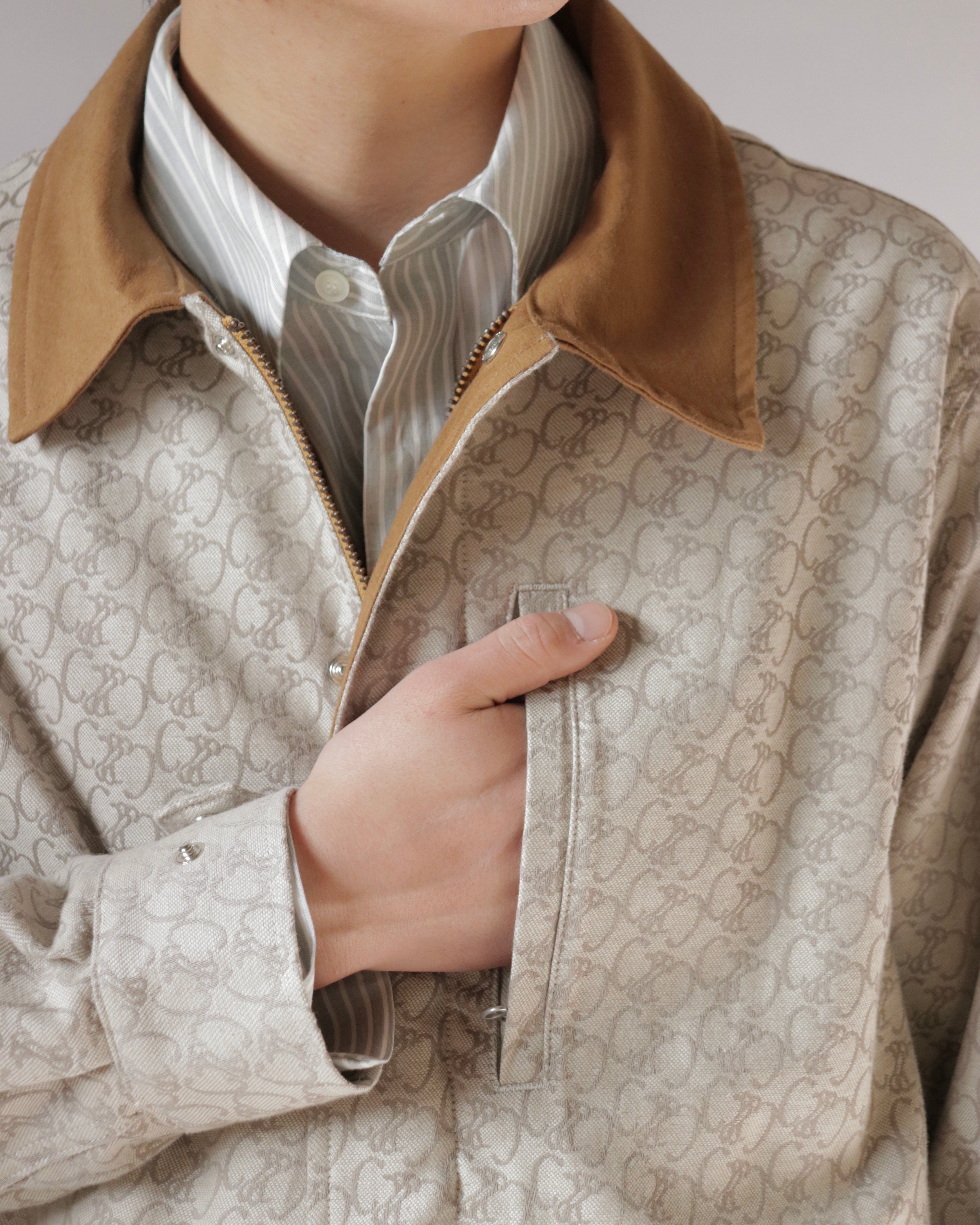 Cw monogram field coat