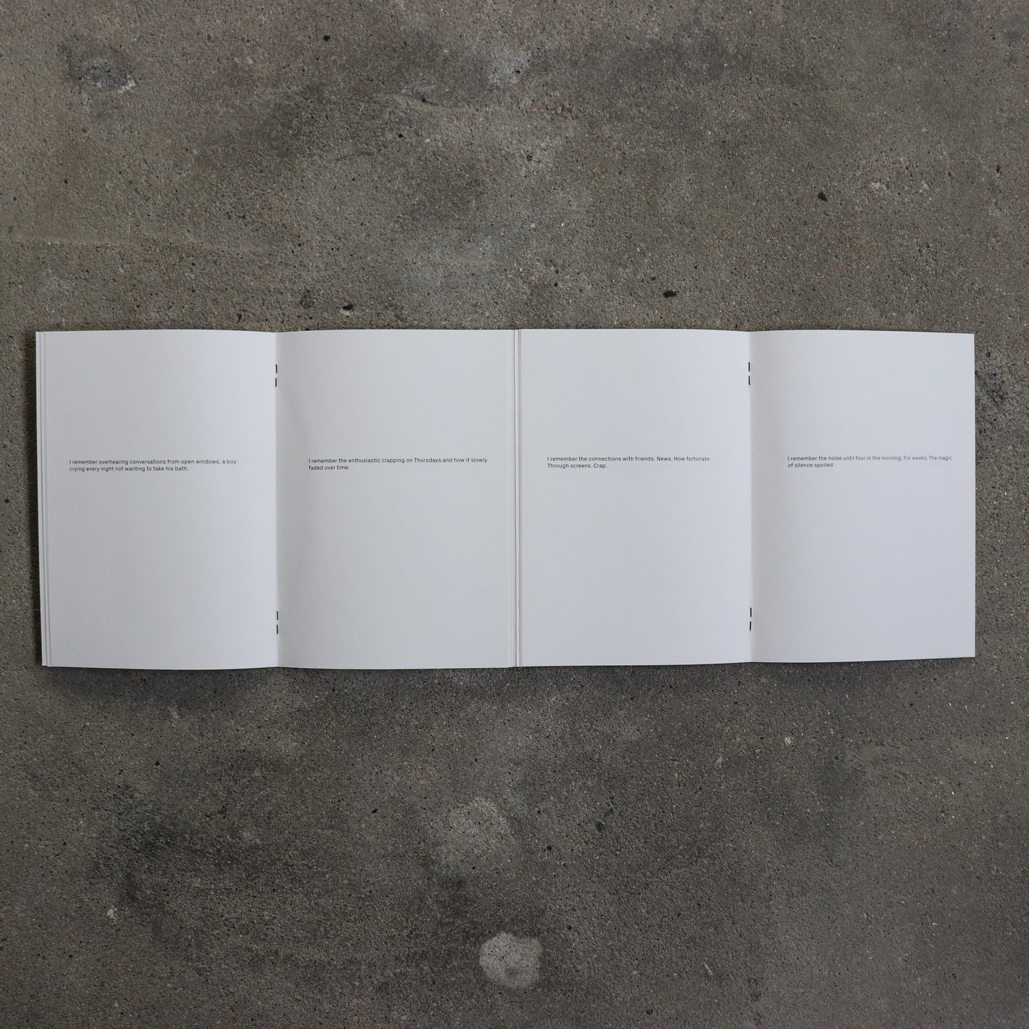 What Remains / Corinne Vionnet, Rahel Zoller