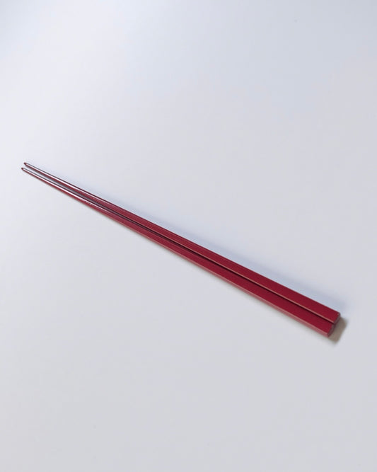 CHOPSTICKS SQUARE (LACQUERED 漆塗) [RED]