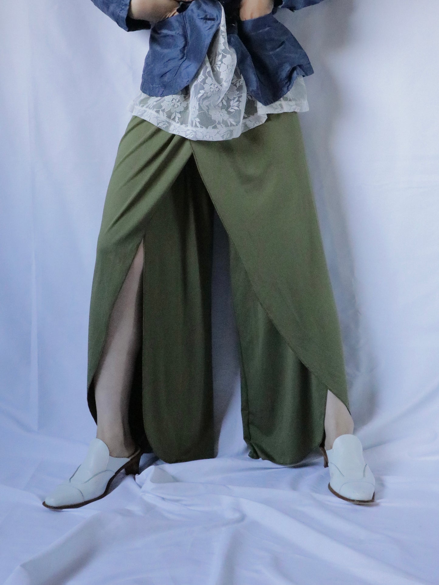 Wraped pants skirt