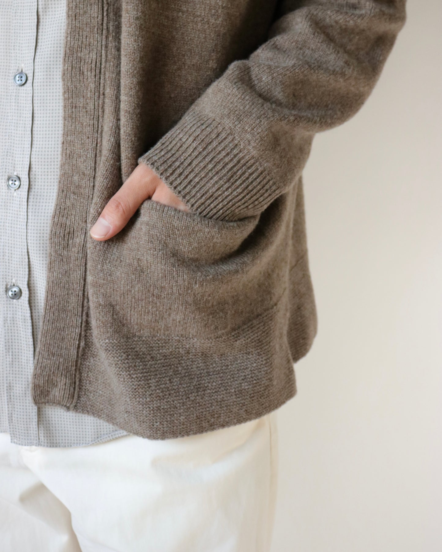 Tasmanian wool cardigan