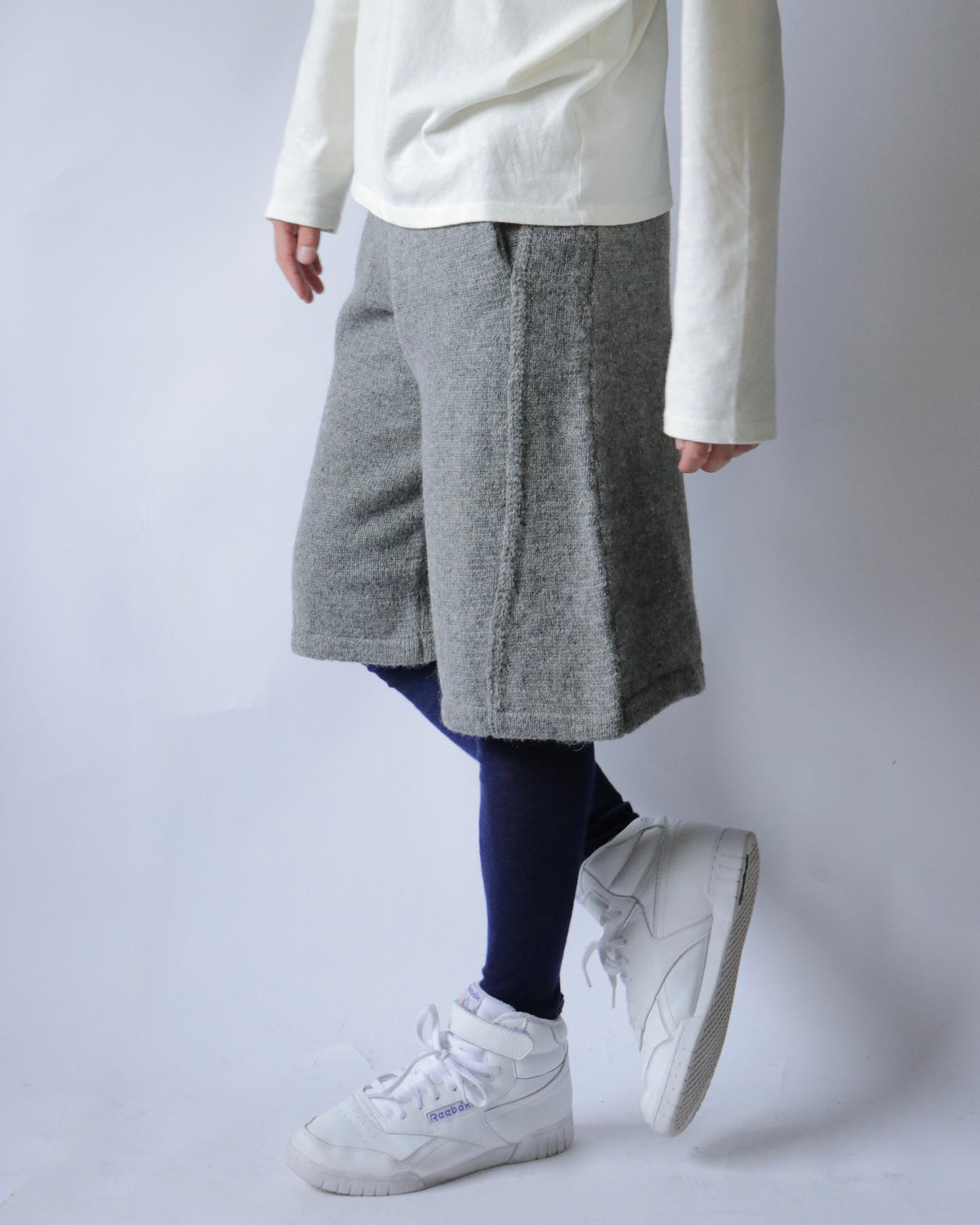 E RT / Shetland Short Sweat Pants (Exclusive) / Grey