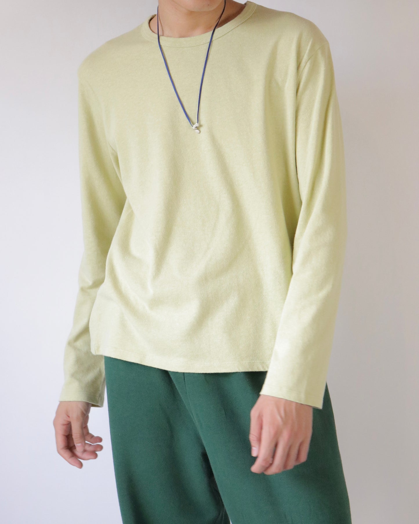 The Long Sleeve T-Shirt in Pistachio