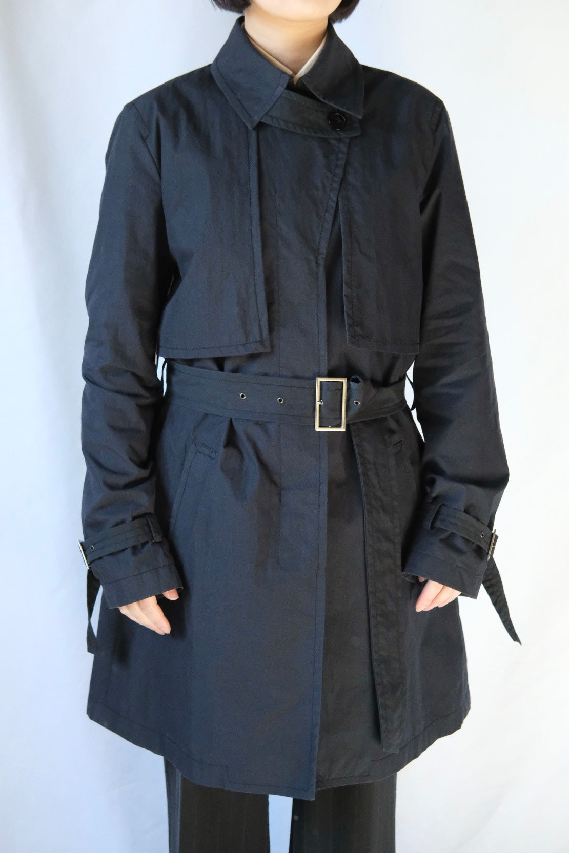 DKNY Cotton Nylon Trench coat