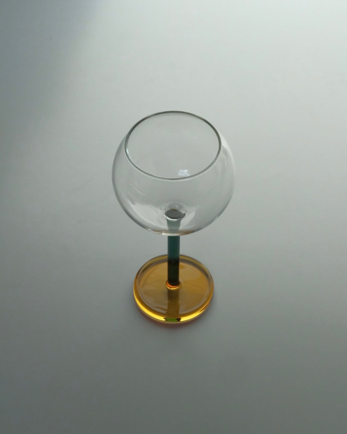 BILBOQUET WINE GLASS / Evergreen & Honey