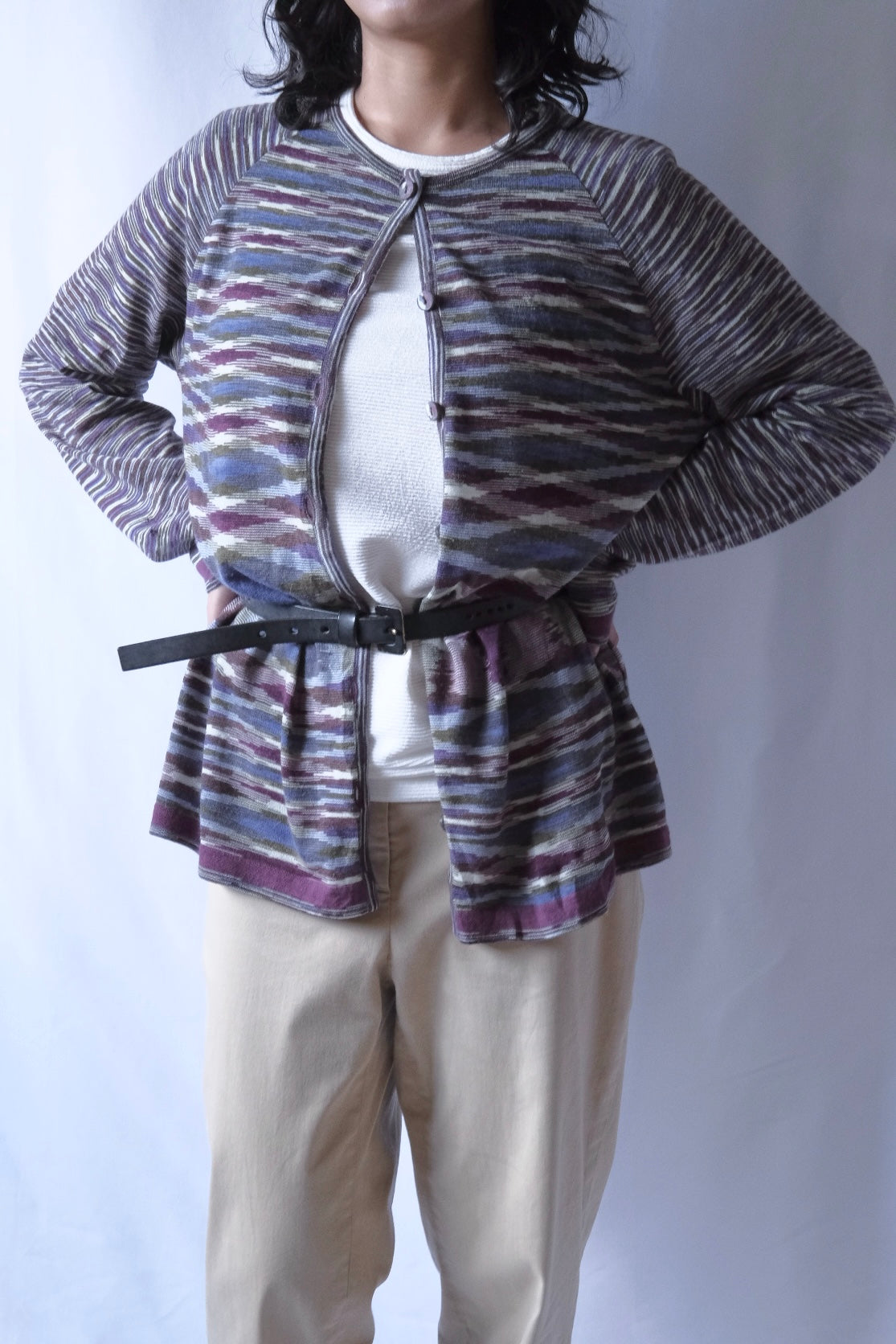 MISSONI Shevron pattern cardigan