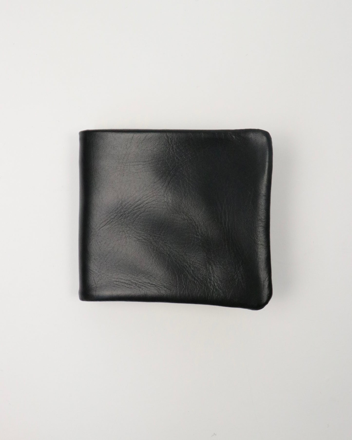 Light leather bifold wallet