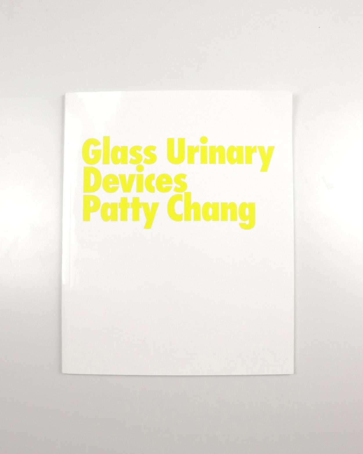 Glass Urinary Devices - Patty Chang