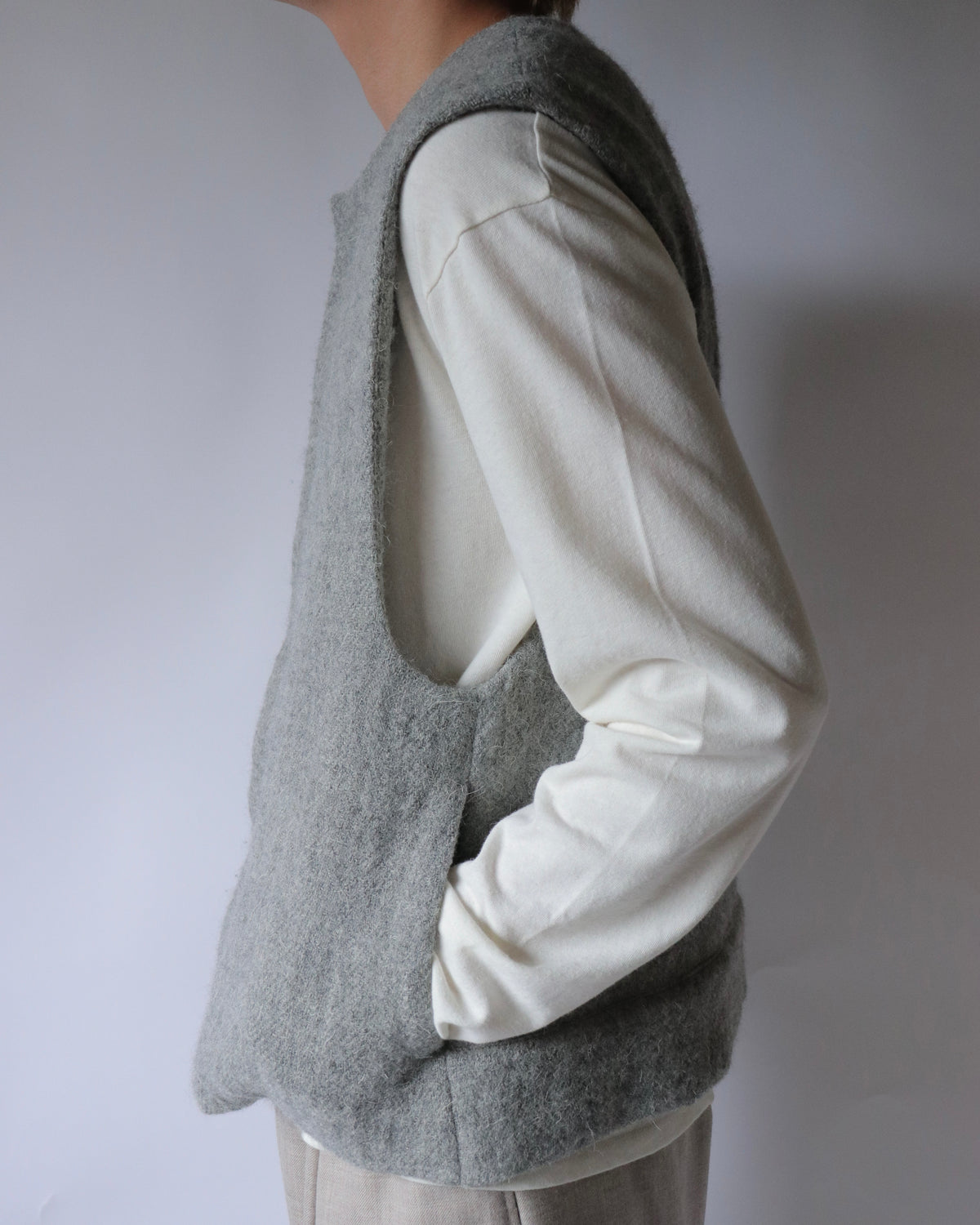 COSMIC WONDER / Nostalgic painter's winter vest