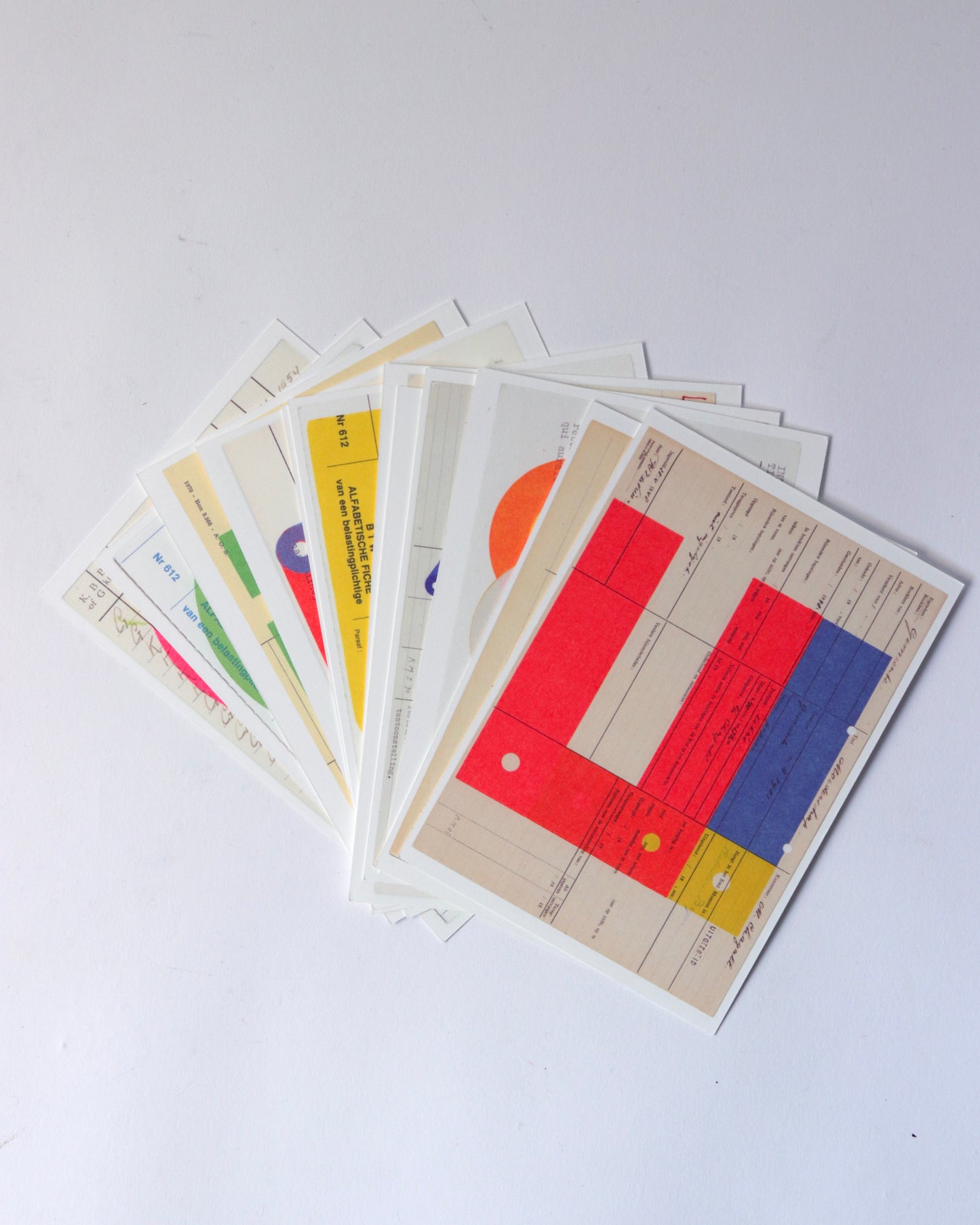 Karel Martens 12 Postcards Set