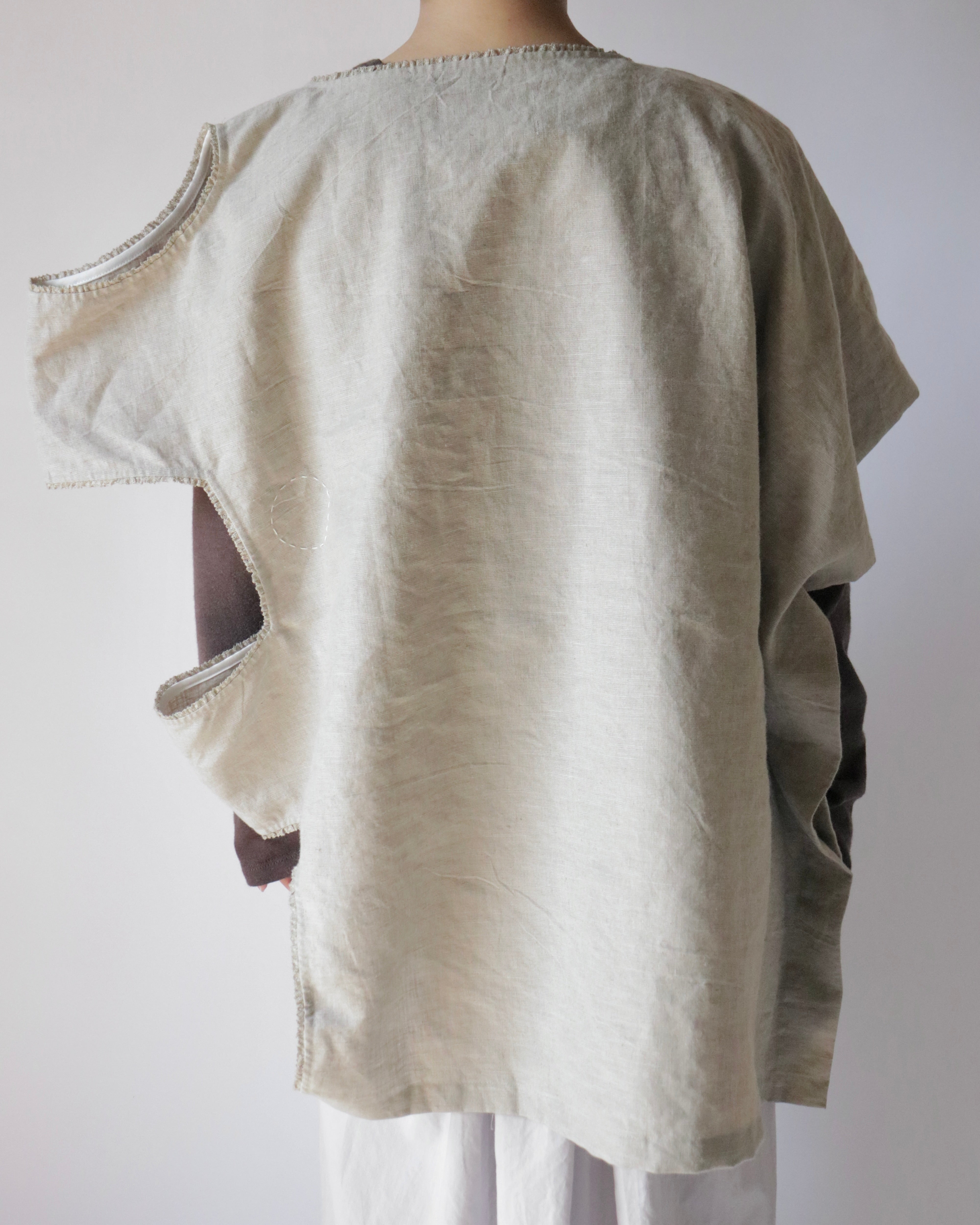 Lyung-down nightwear dress