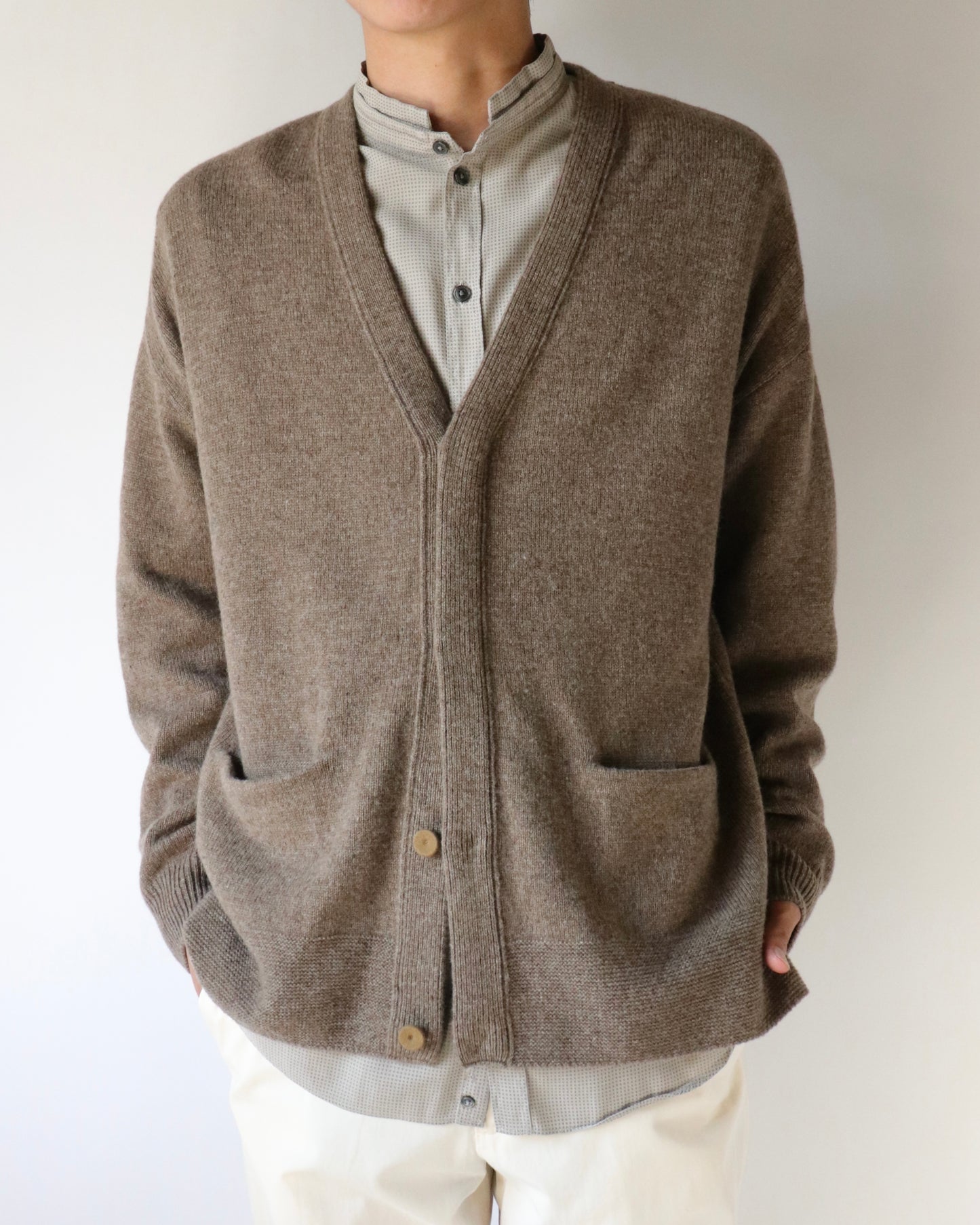 Tasmanian wool cardigan