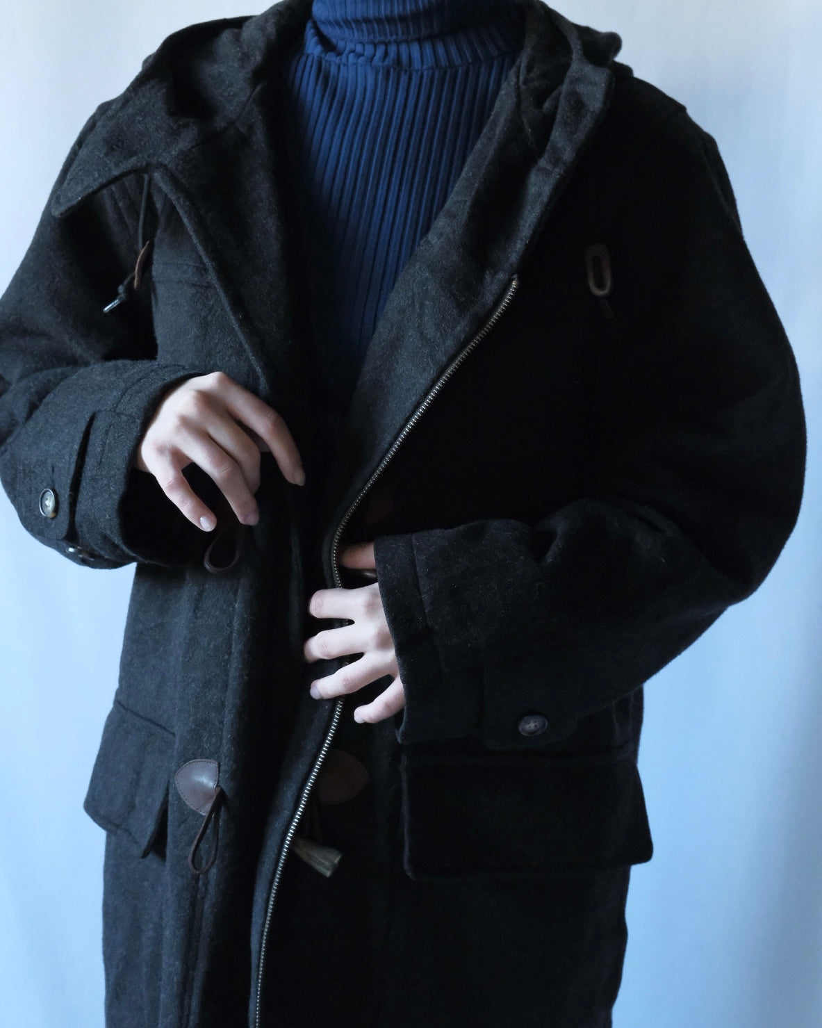 LANDS END Roden wool Duffle coat