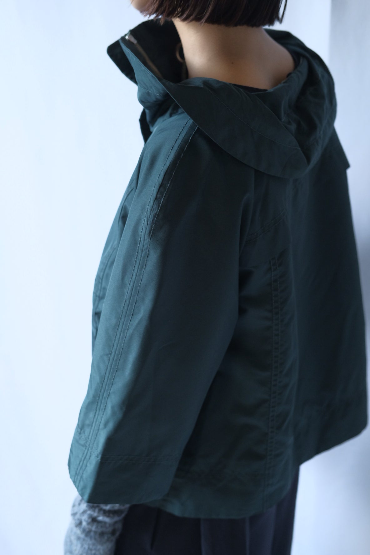 90s MOSSIMO Overcollar nylon short jacket