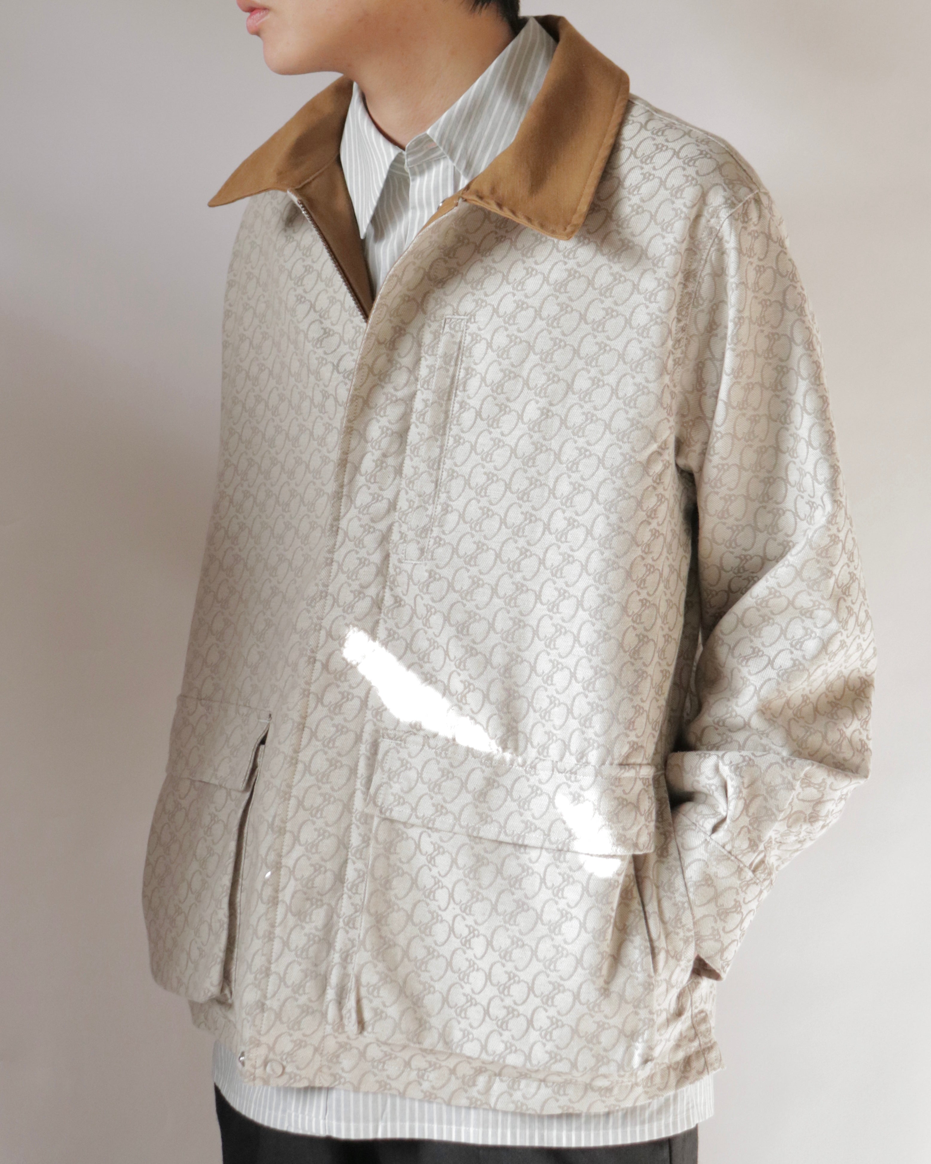 Cw monogram field coat