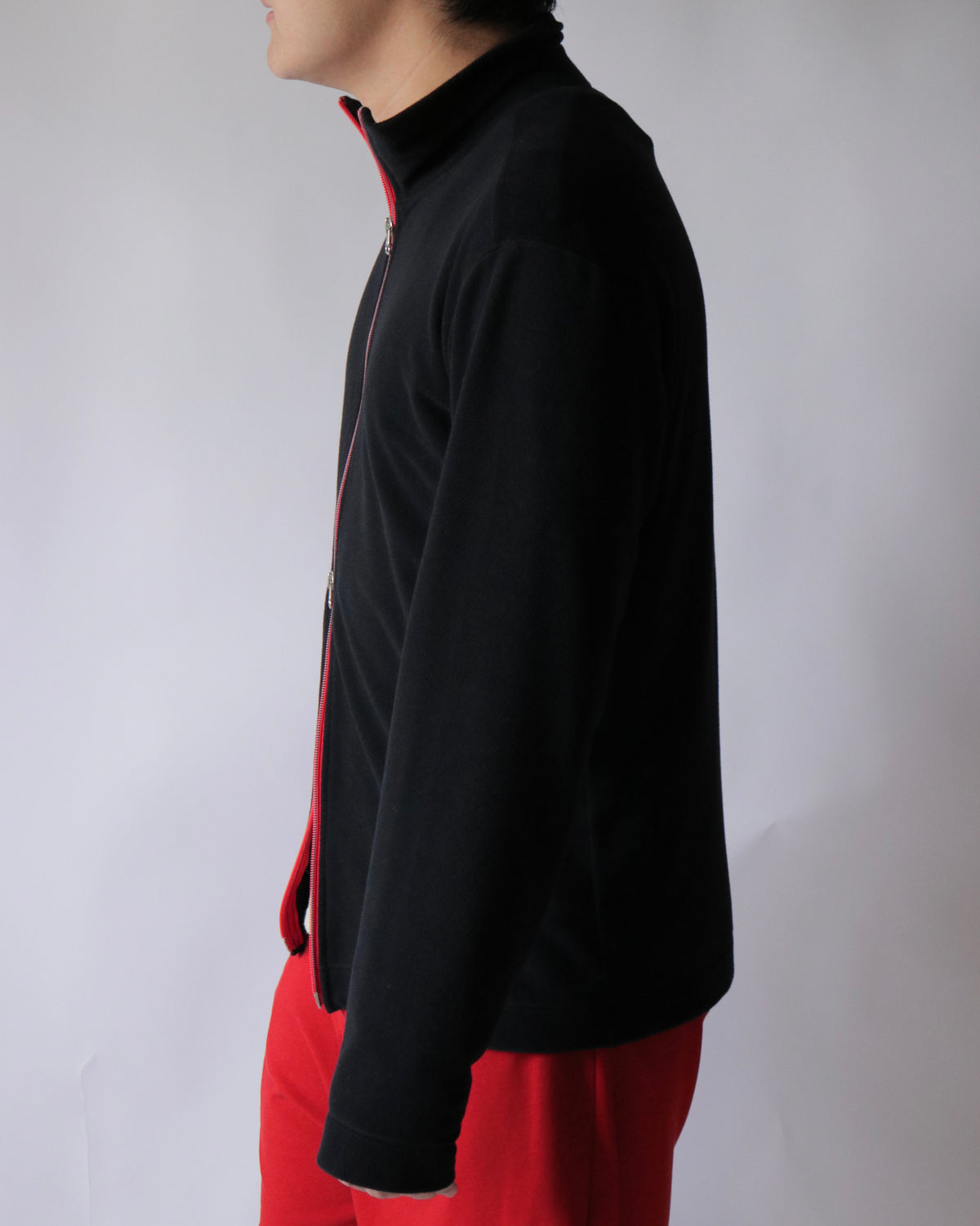 well / 2way open zip cardigan
