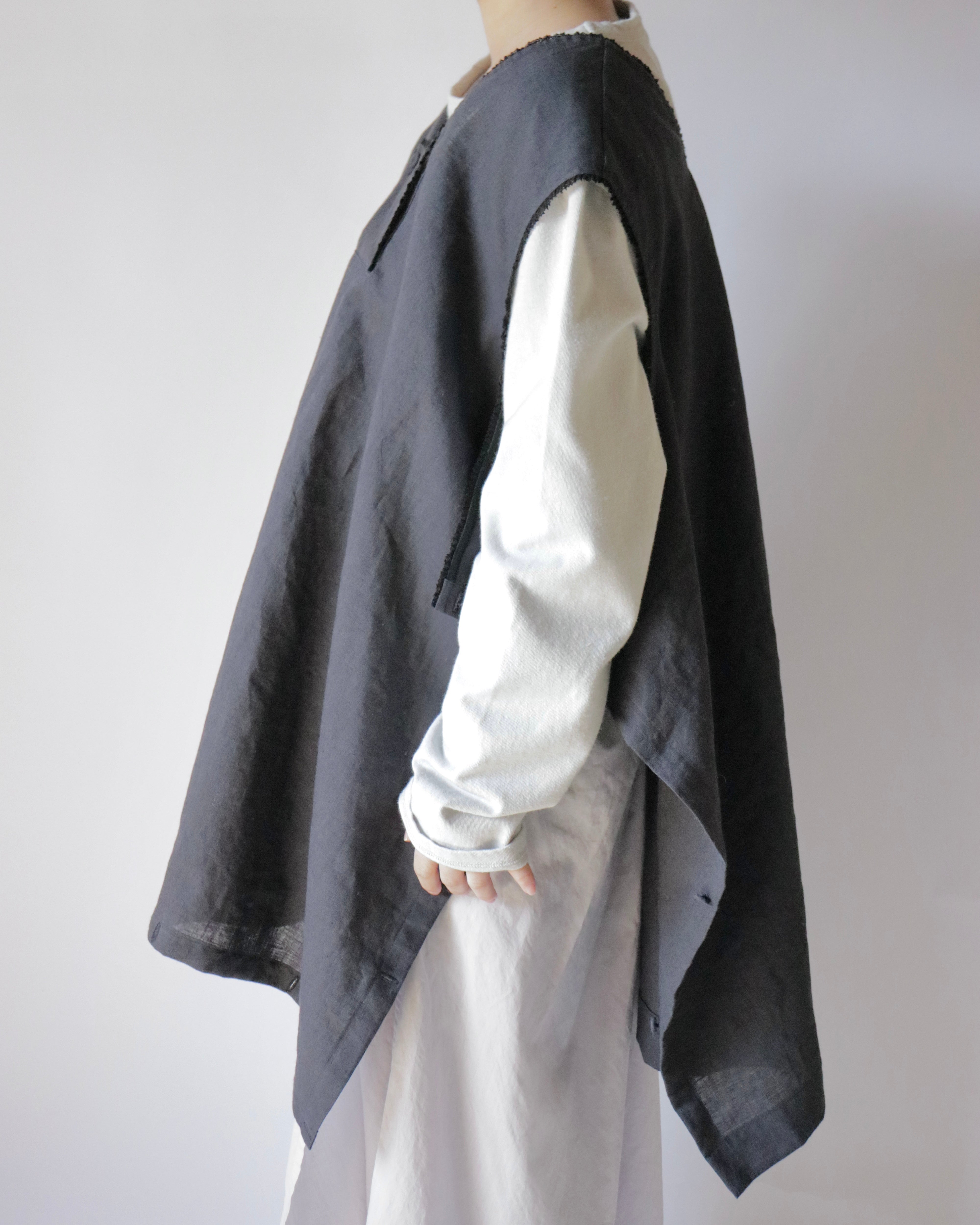 Lyung-down nightwear dress