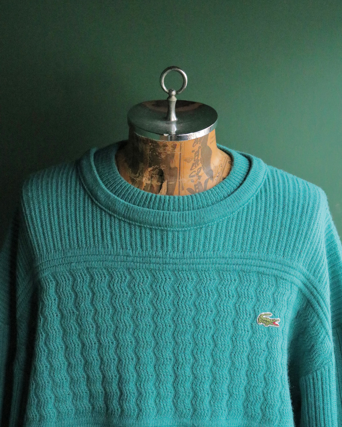70s LACOSTE knit jumper