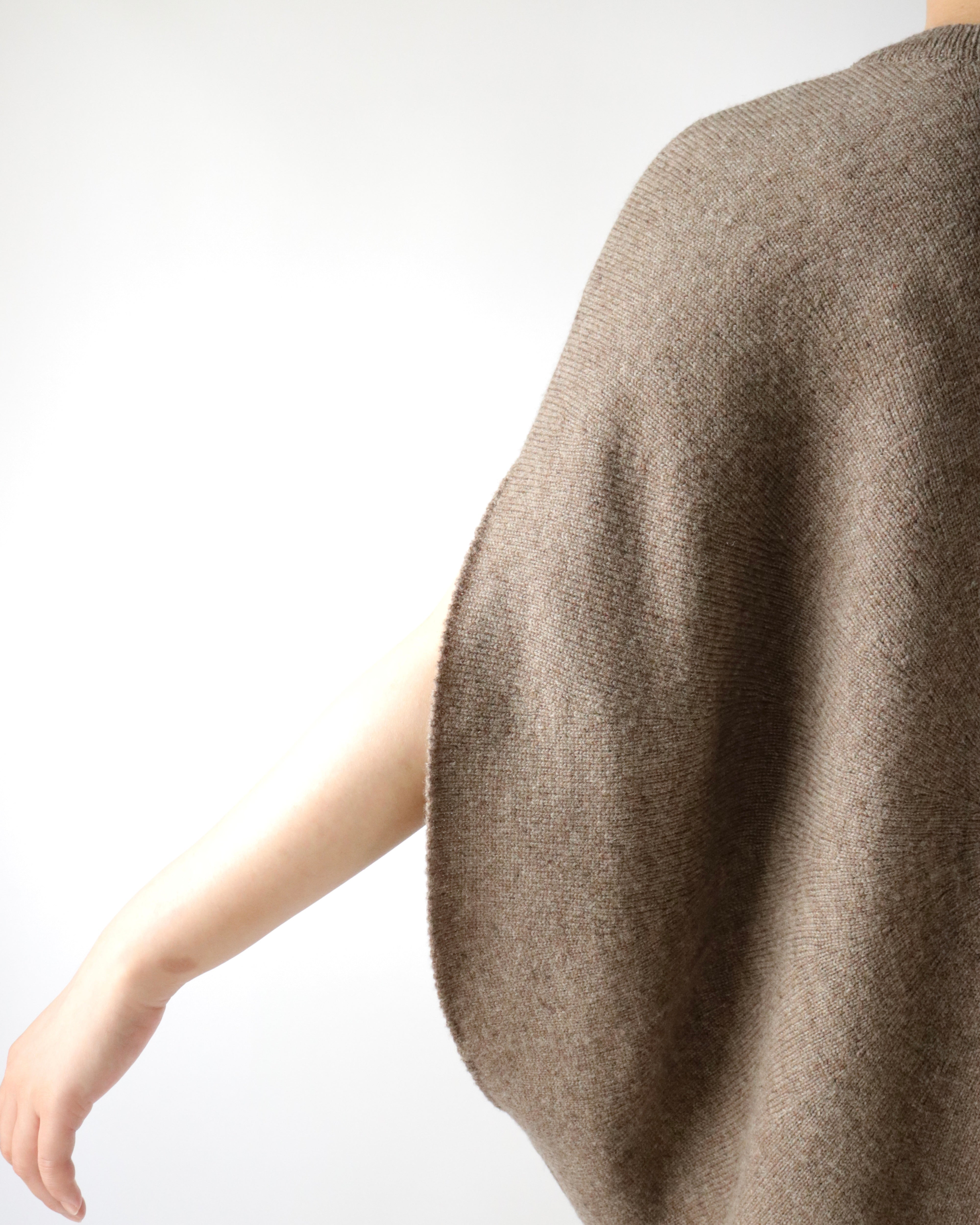 Tasmanian wool circle vest