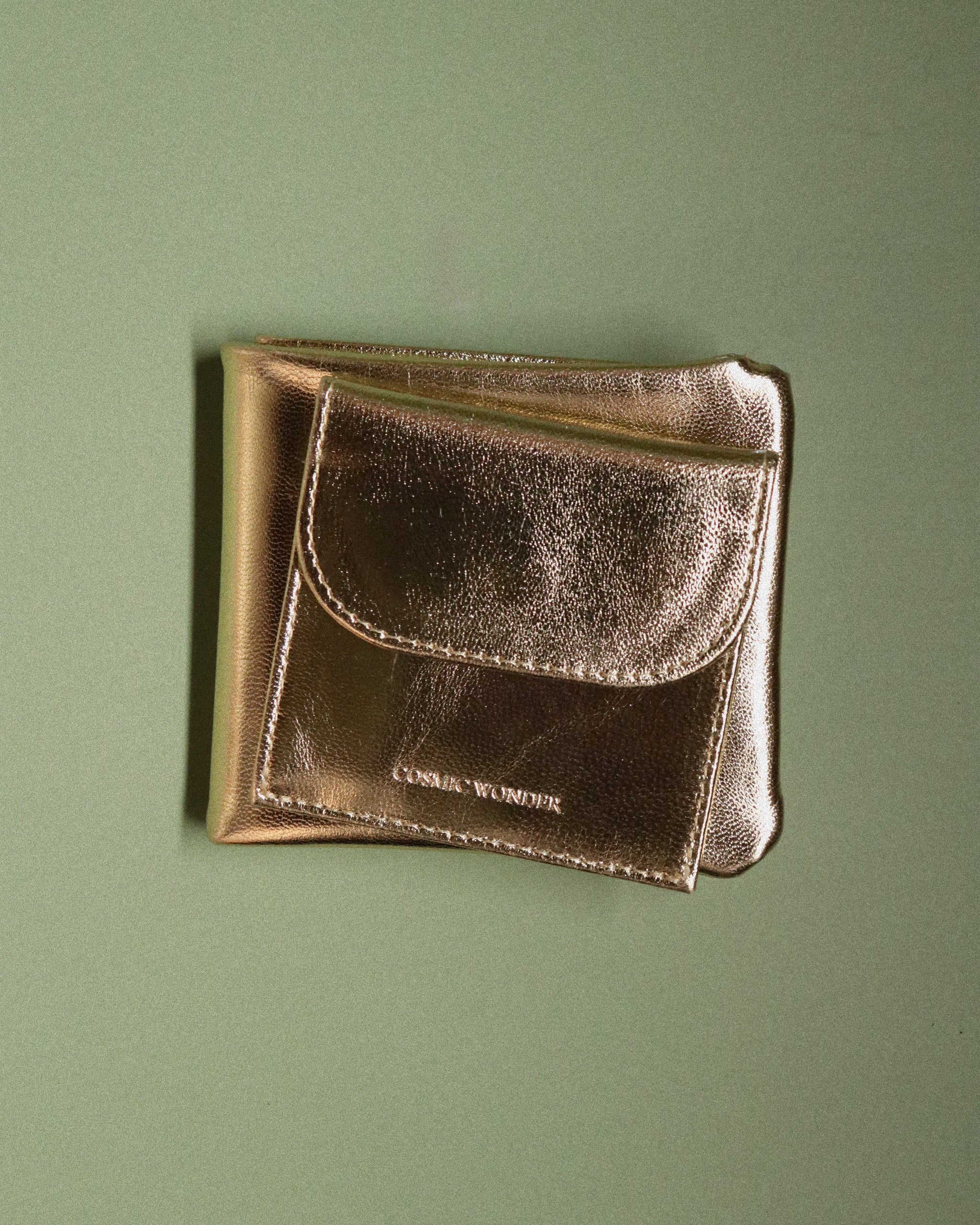 Leather bifold wallet