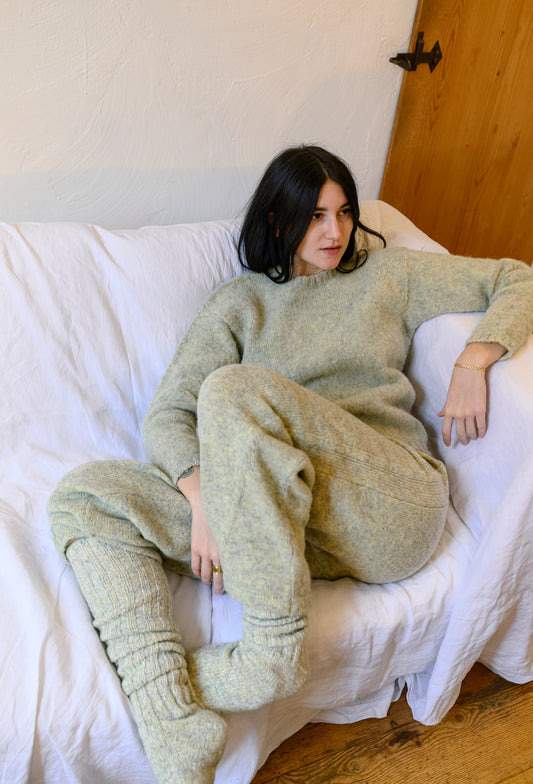 E RT N°53 Shetland sweatpants