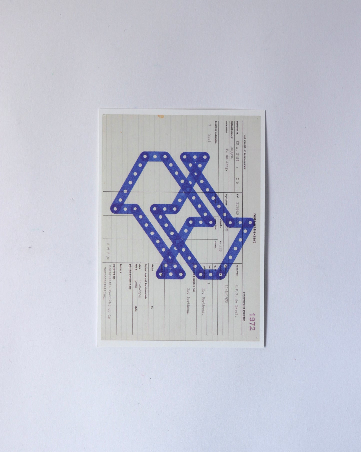 Karel Martens 12 Postcards Set