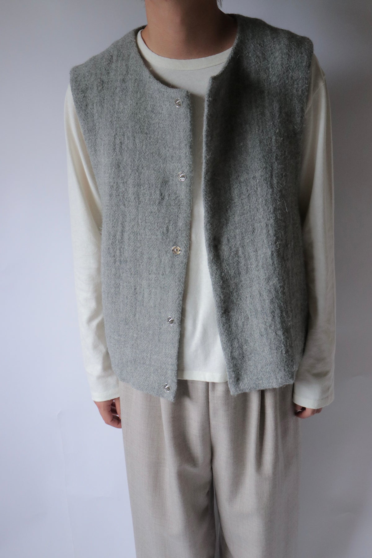 COSMIC WONDER / Nostalgic painter's winter vest