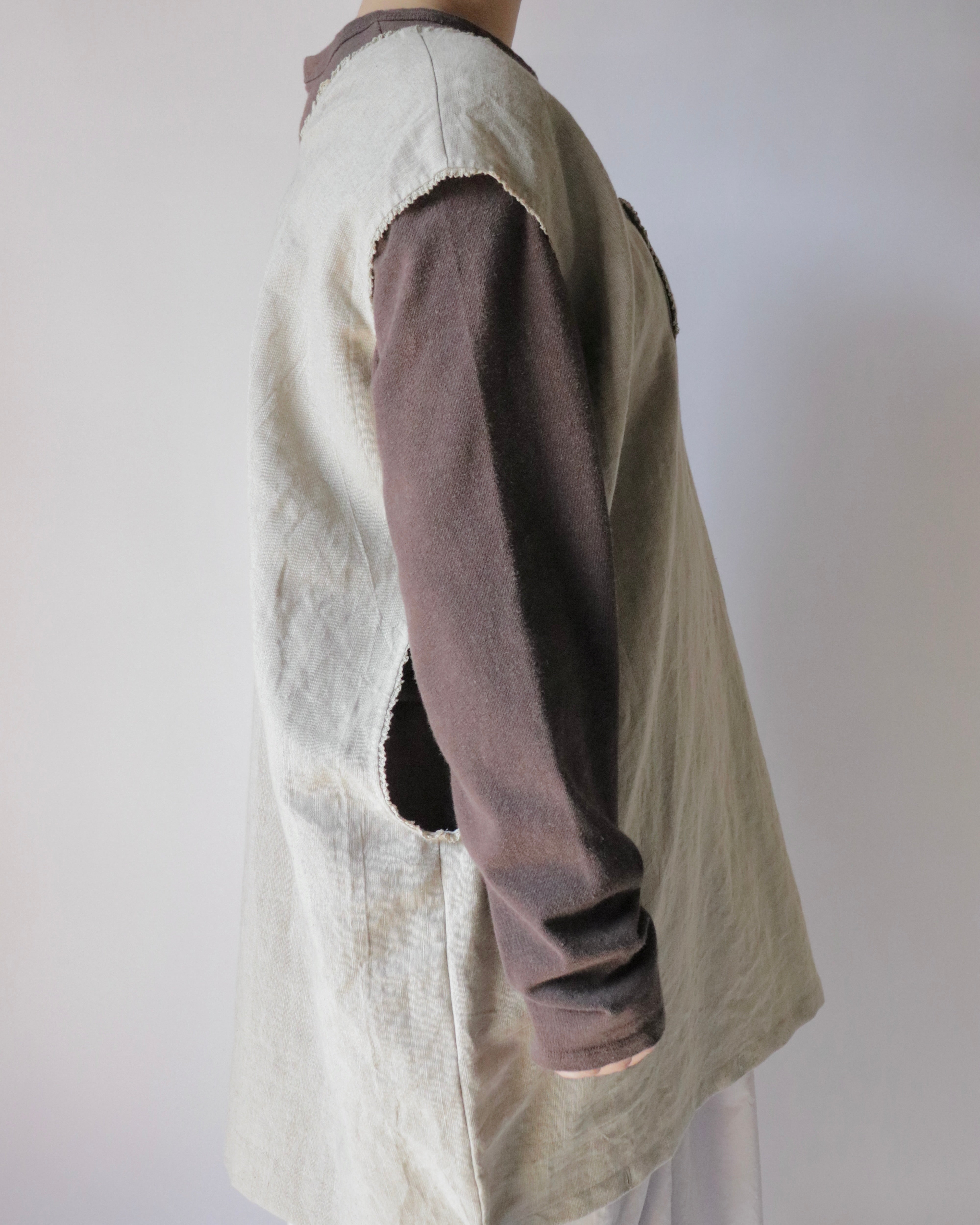 Lyung-down nightwear dress