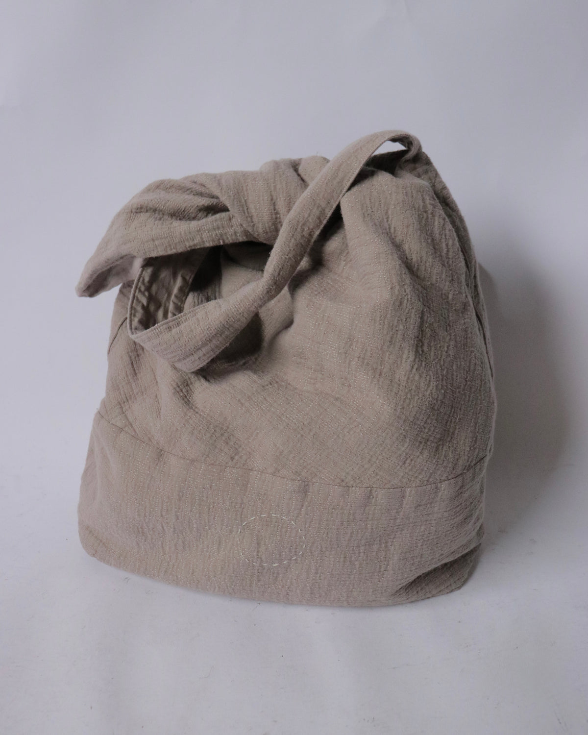 COSMIC WONDER/ Tsunobukuro tote of the Flower of life / A Silver