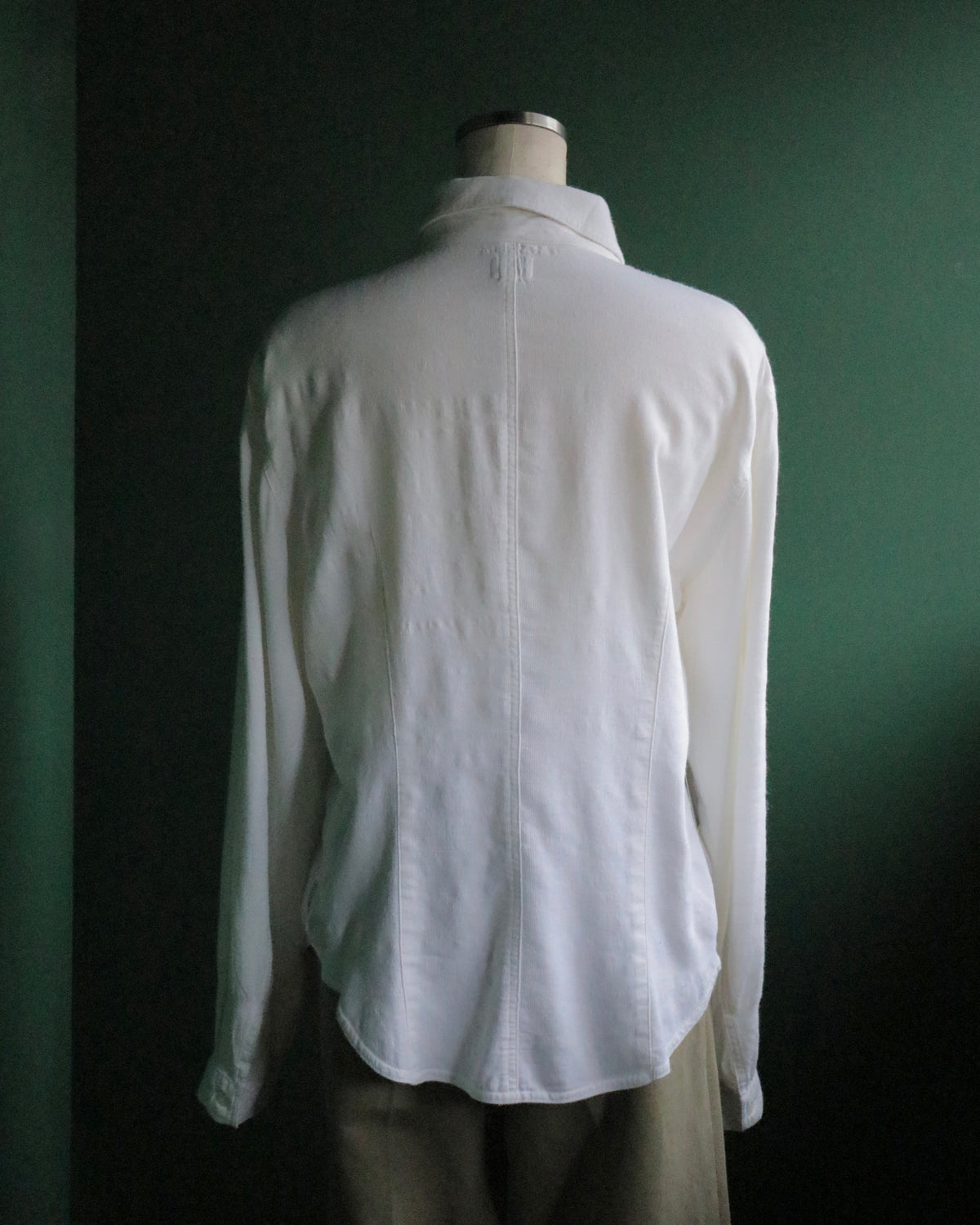 90s ARMANI JEANS cotton gauze shirt