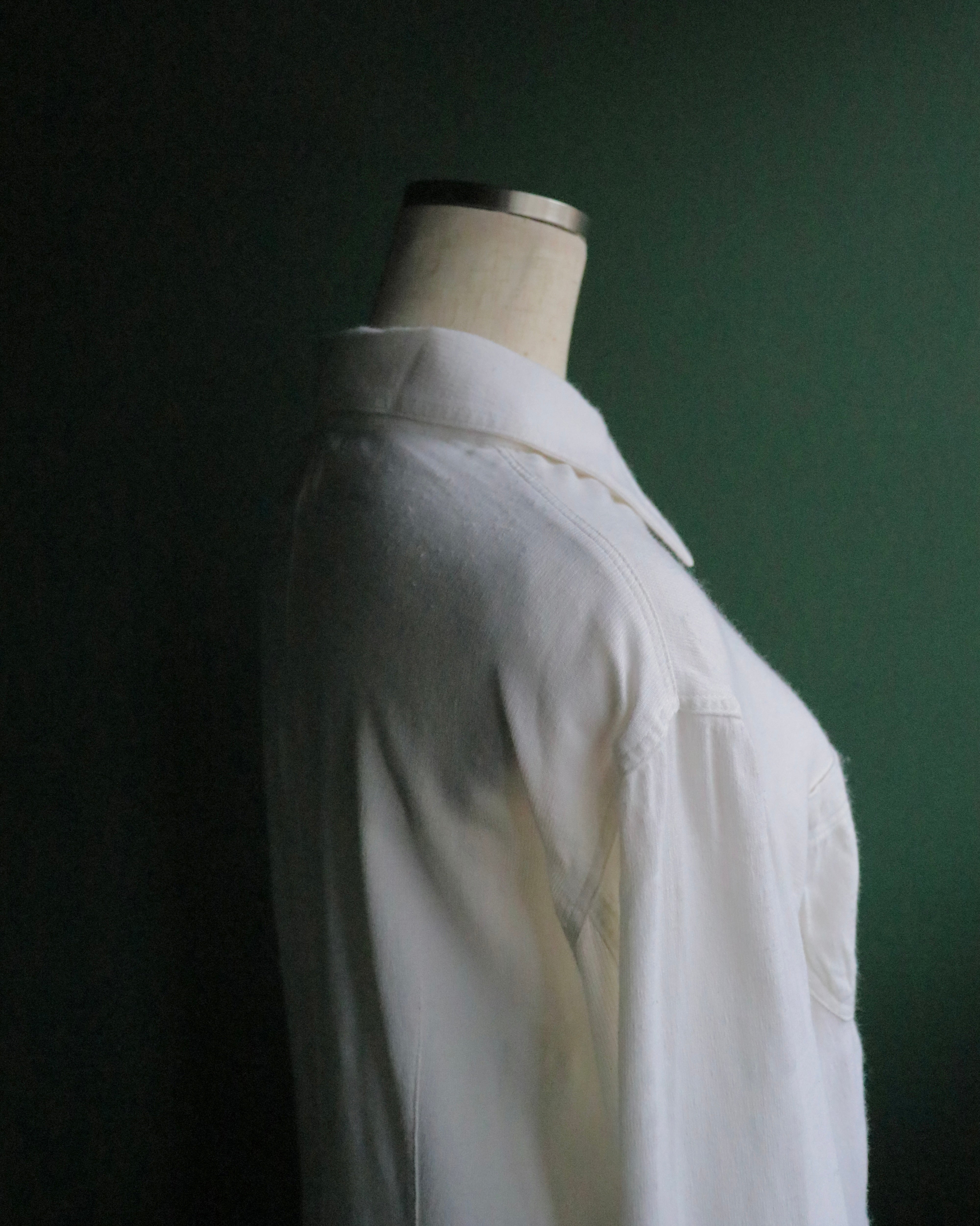 90s ARMANI JEANS cotton gauze shirt