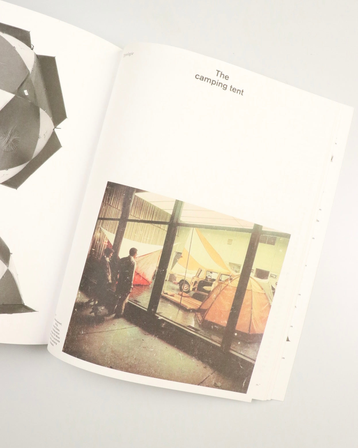 Typologie – The camping tent